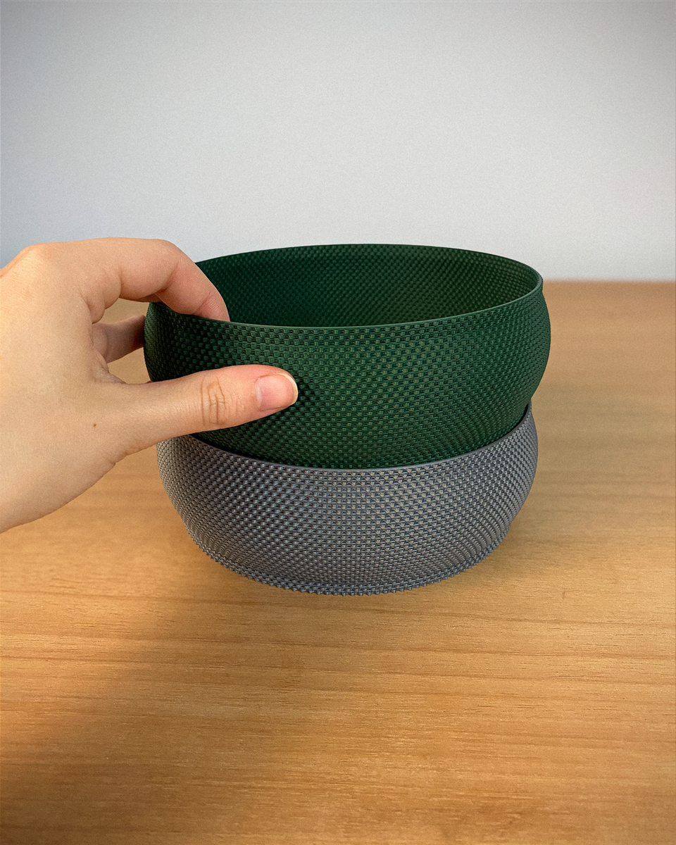 SETTO STACKABLE CONTAINERS (ripplemesh) 6 1350